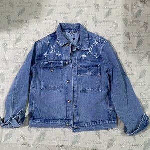 Louis Vuitton Blue Denim Jacket